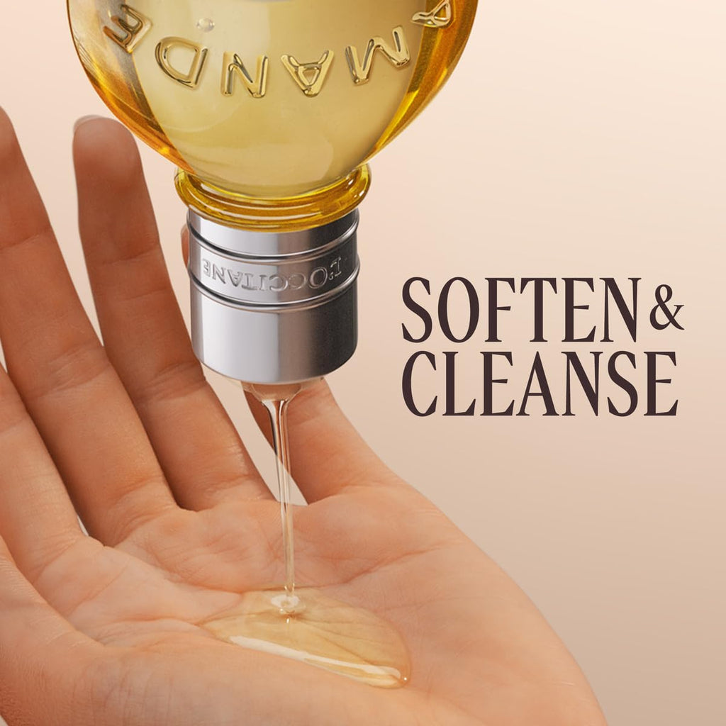 L'OCCITANE Almond Shower Oil, Cleansing Body Wash & Shaving Base, Vegan