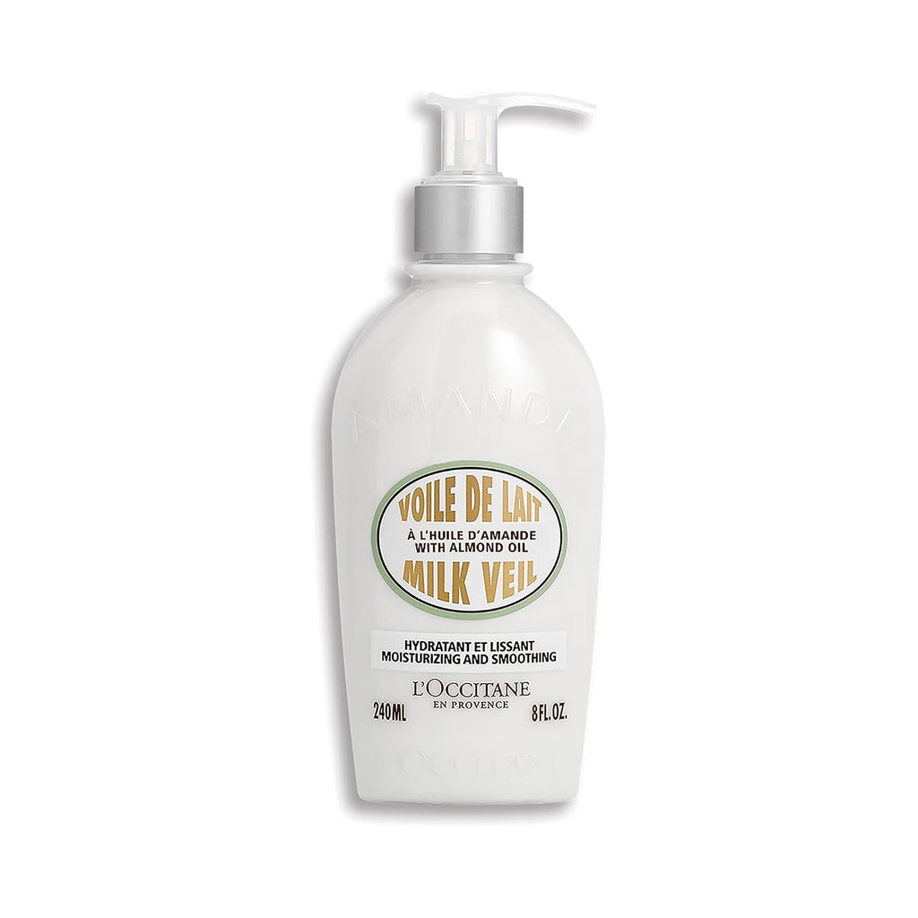 L'OCCITANE Almond Milk Veil Body Lotion, Lightweight, Fast-Absorbing Care