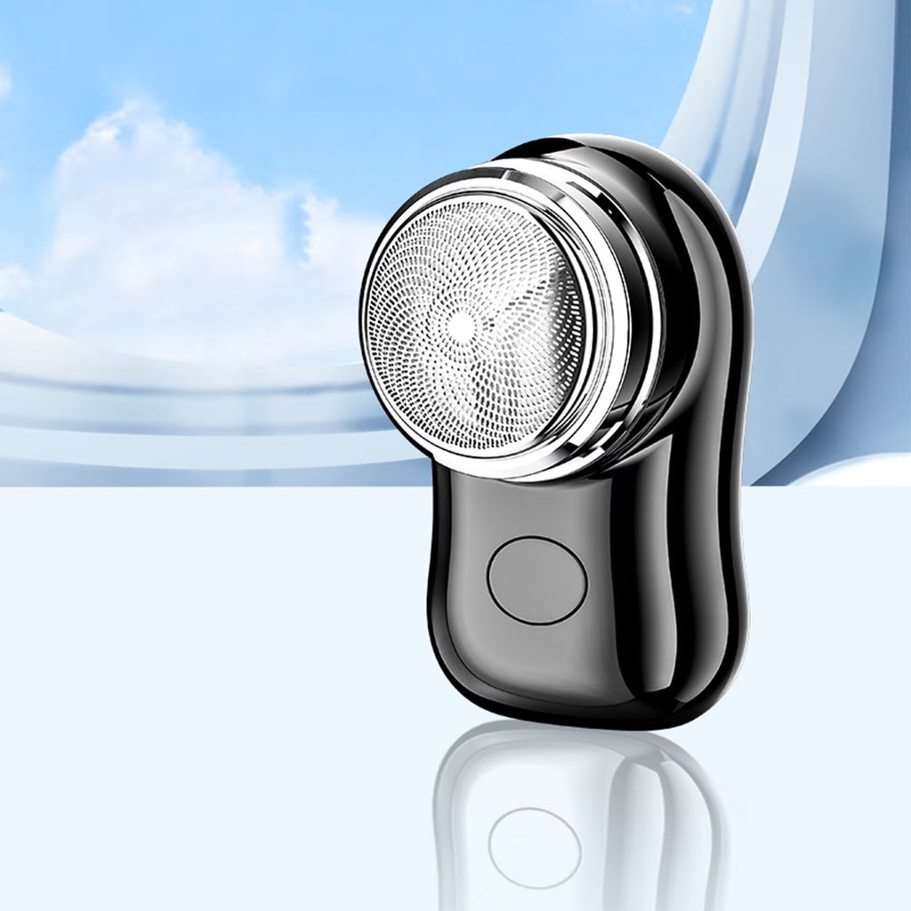 Electric Razor for Men, 2024 Mini Portable Electric Shaver Wet and Dry Mens Razor USB Rechargeable, One-Button Use for Home, Car, Travel, Father' Day Gift