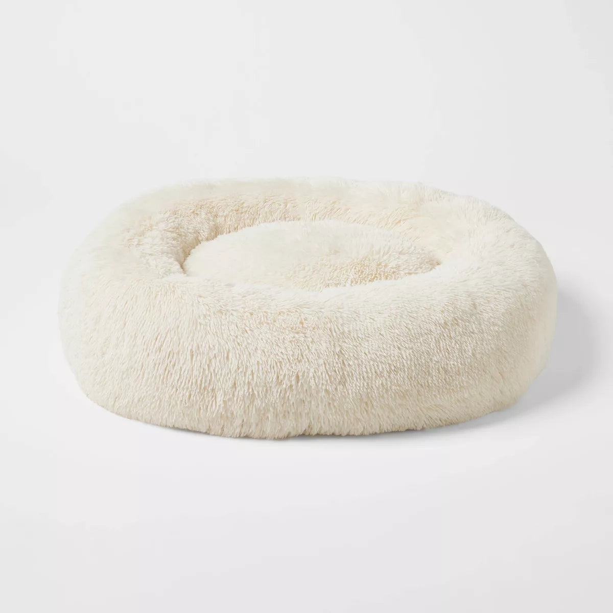 Donut Bolster Dog Bed - Boots & Barkley - Cream