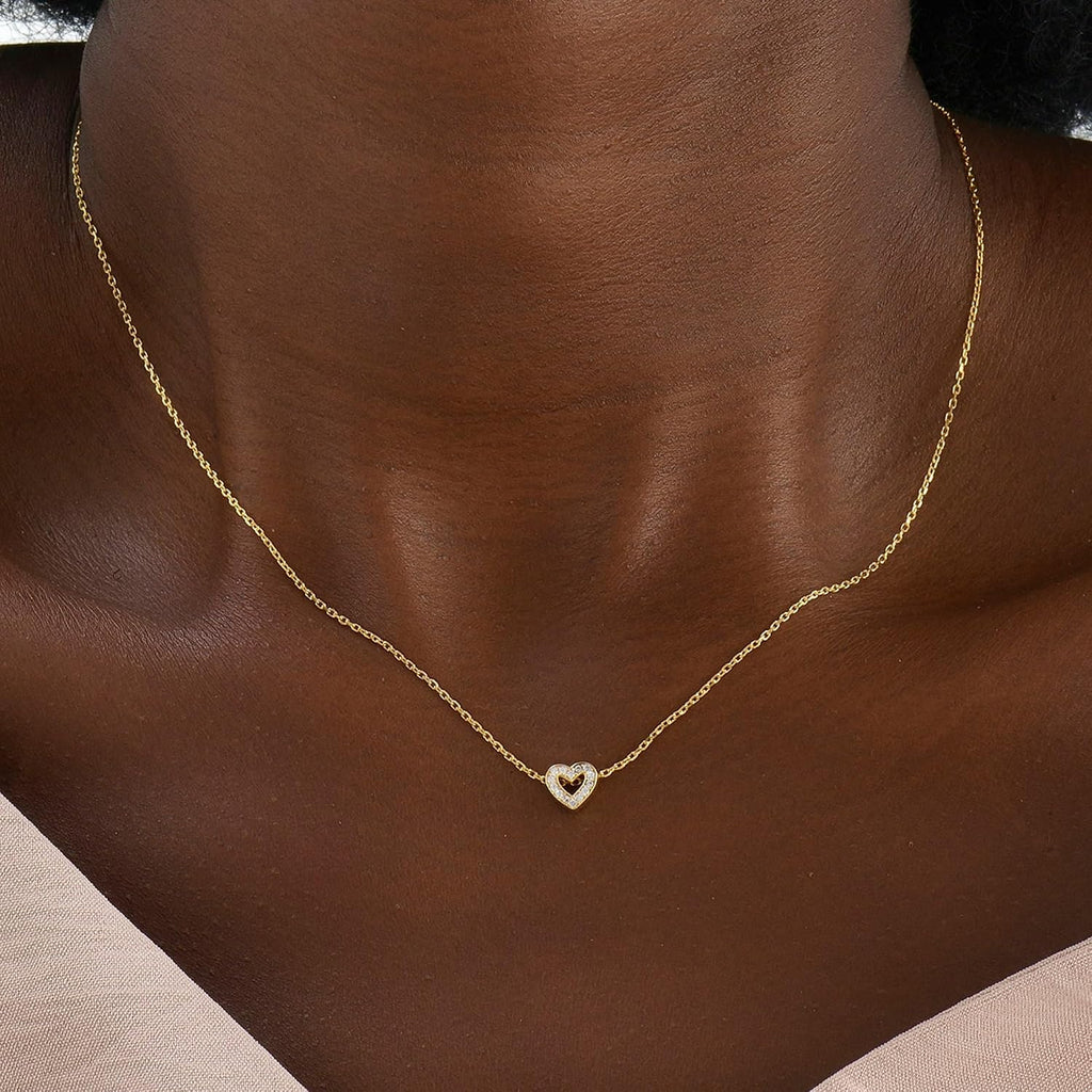 Heart Necklace for Women Girls, Gifts for Mom Grandma Wife Sister Daughter