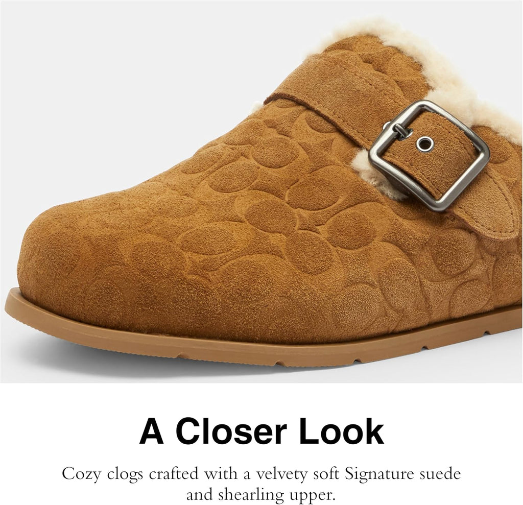 Coach Buckle Clog