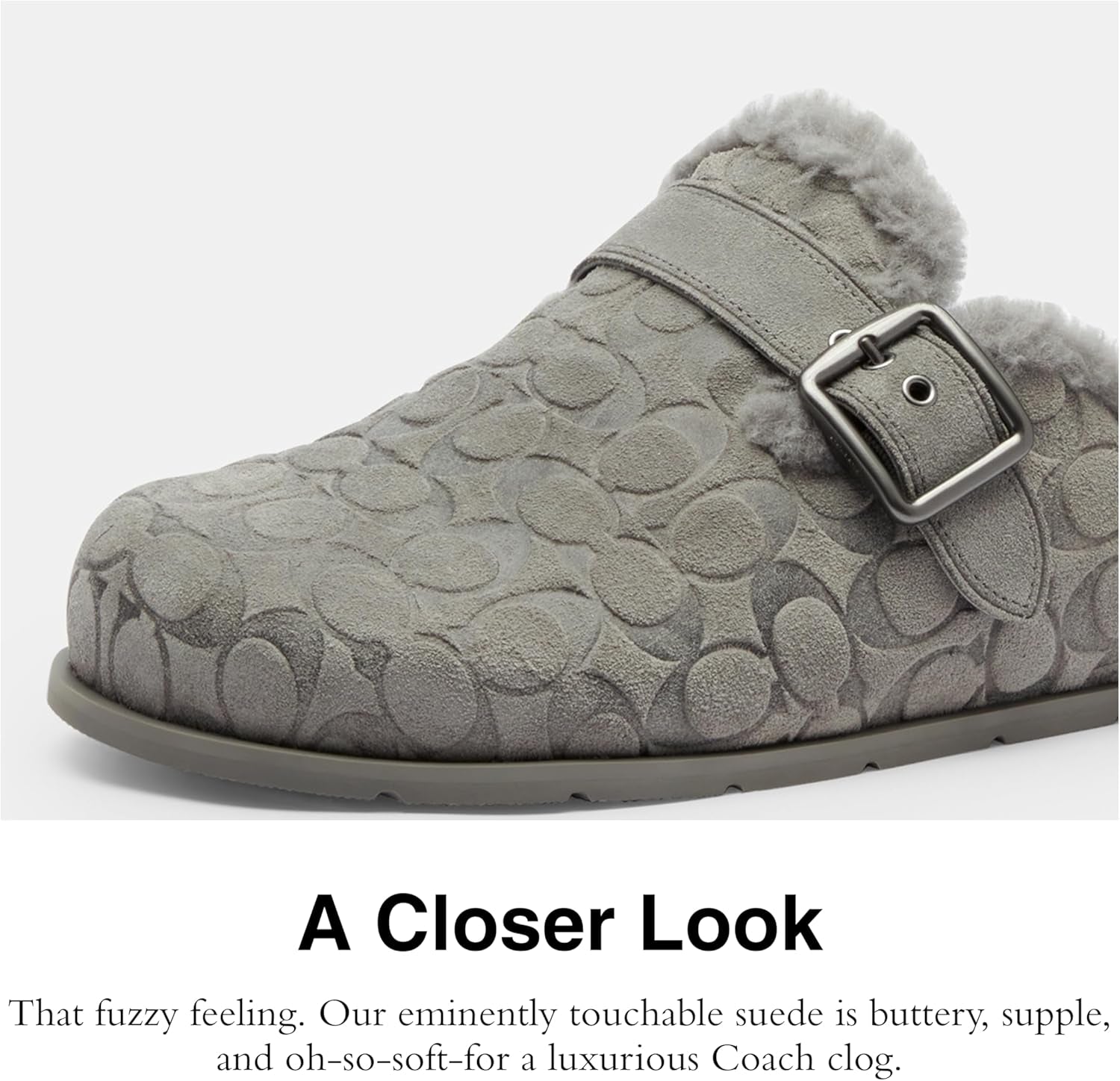Coach Buckle Clog