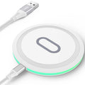 Fast Magnetic Wireless Charger, 15W Wireless Charging Pad for Mag-Safe Charger Stand Wireless Charging Pad for Samsung Iphone 15/15 Pro/15 Plus/14 Pro/14 Plus/14 Pro Max/ 13/13 Pro,White