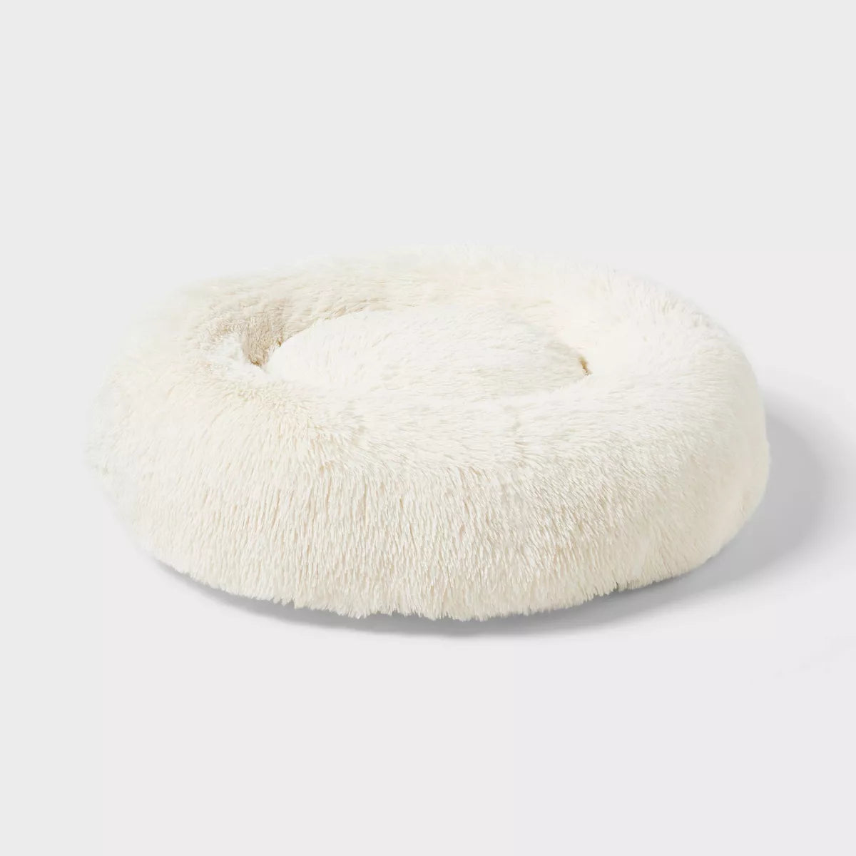 Donut Bolster Dog Bed - Boots & Barkley - Cream