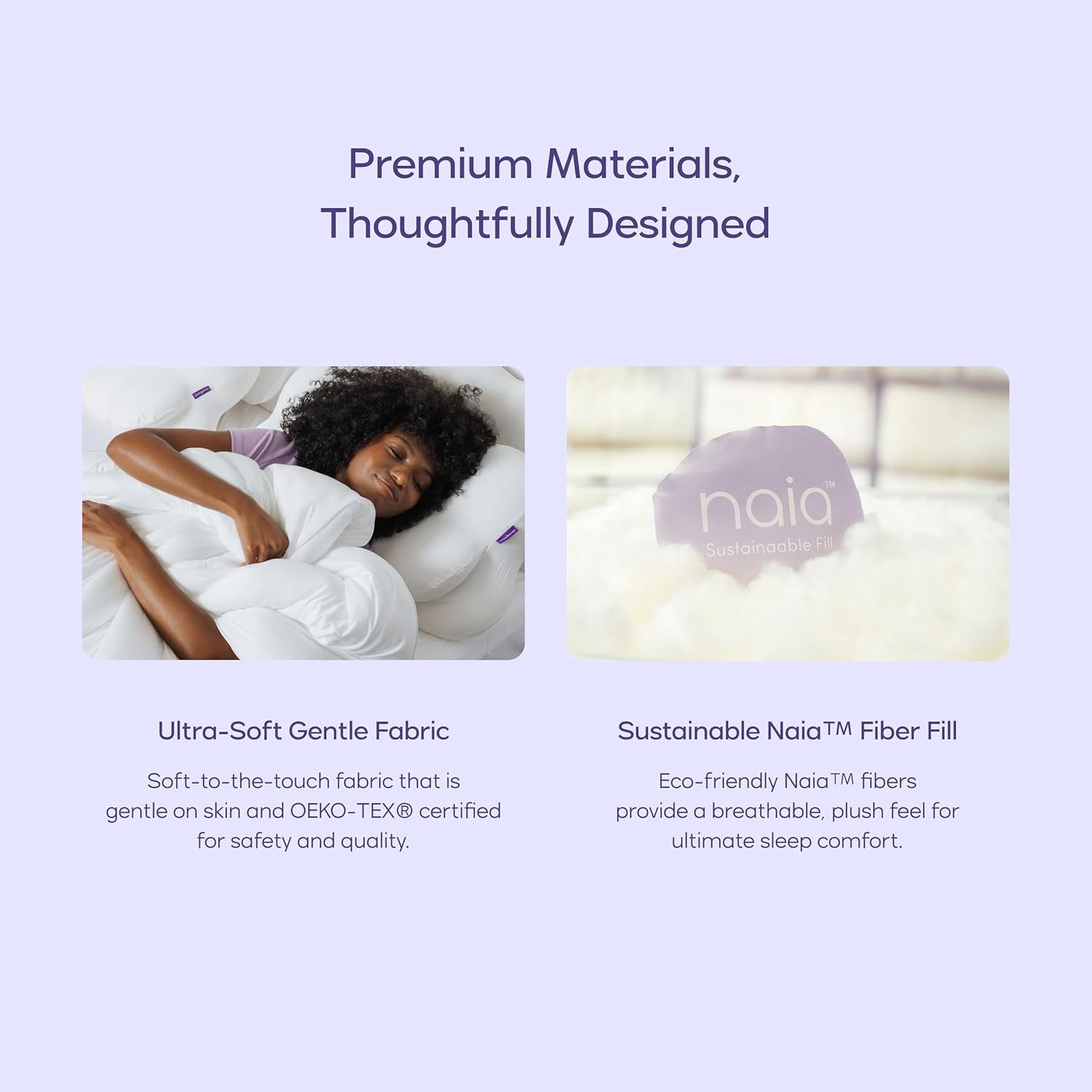 Marsh Comforter King/Cal King - Extra Fluffy Double-Stuffed down Alternative Duvet Insert, All-Season Temperature-Balancing, Oeko-Tex Class I Fabric, Box-Stitch, Machine Washable