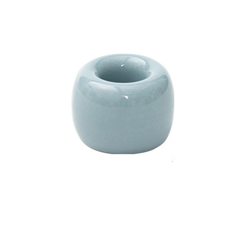 Toothbrush Holder Bathroom Sink Toothbrush Storage Base Ceramic Toothbrush Desktop Rack