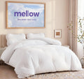 Marsh Comforter King/Cal King - Extra Fluffy Double-Stuffed down Alternative Duvet Insert, All-Season Temperature-Balancing, Oeko-Tex Class I Fabric, Box-Stitch, Machine Washable
