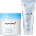Zero Pore Cleanse & Swipe Duo: Zero Pore Pad Mild + Zero Capsule Foam Cleanser | Exfoliating and Clarifying Pore Care Set for Refined Skin Texture and Excess Sebum Control