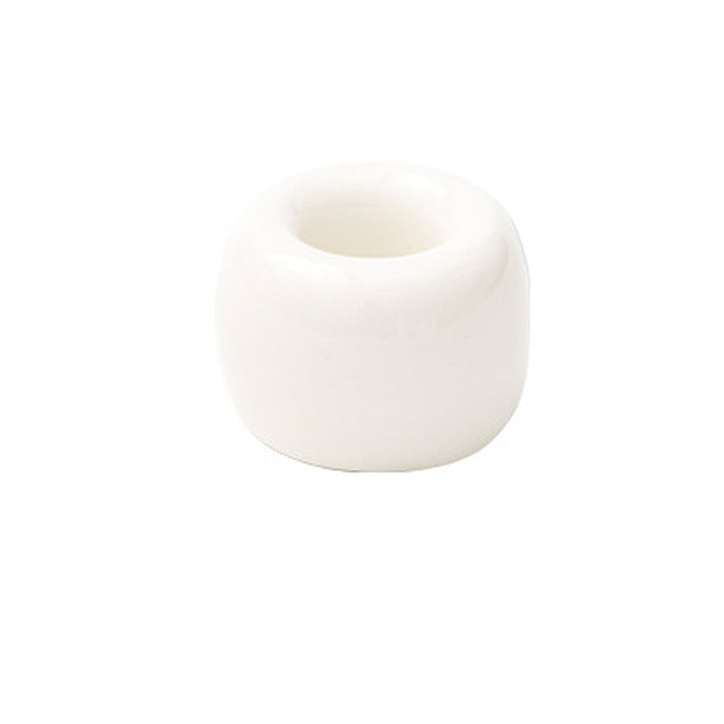 Toothbrush Holder Bathroom Sink Toothbrush Storage Base Ceramic Toothbrush Desktop Rack