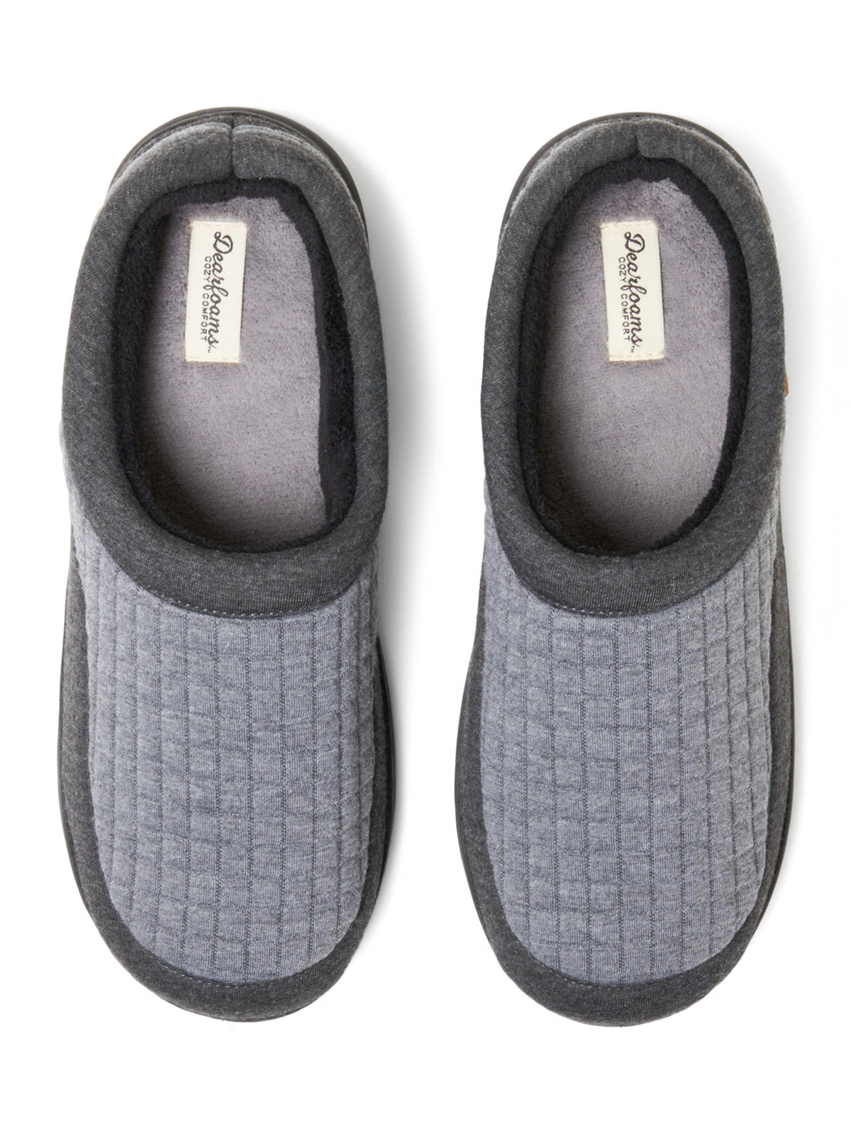 Dearfoams Cozy Comfort Men'S Lounge Clog Slipper